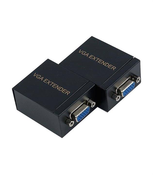 افزایش طول VGA بر روی کابل شبکه تا 100 متر وی نت V-EXVGA100